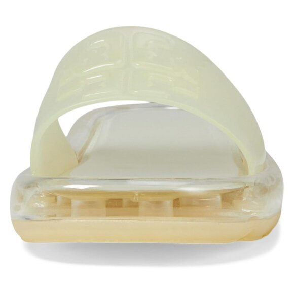 NEW Tory Burch Bubble Jelly Slides Slip on New Ivory Sandals Women's Size 8 - Picture 4 of 12